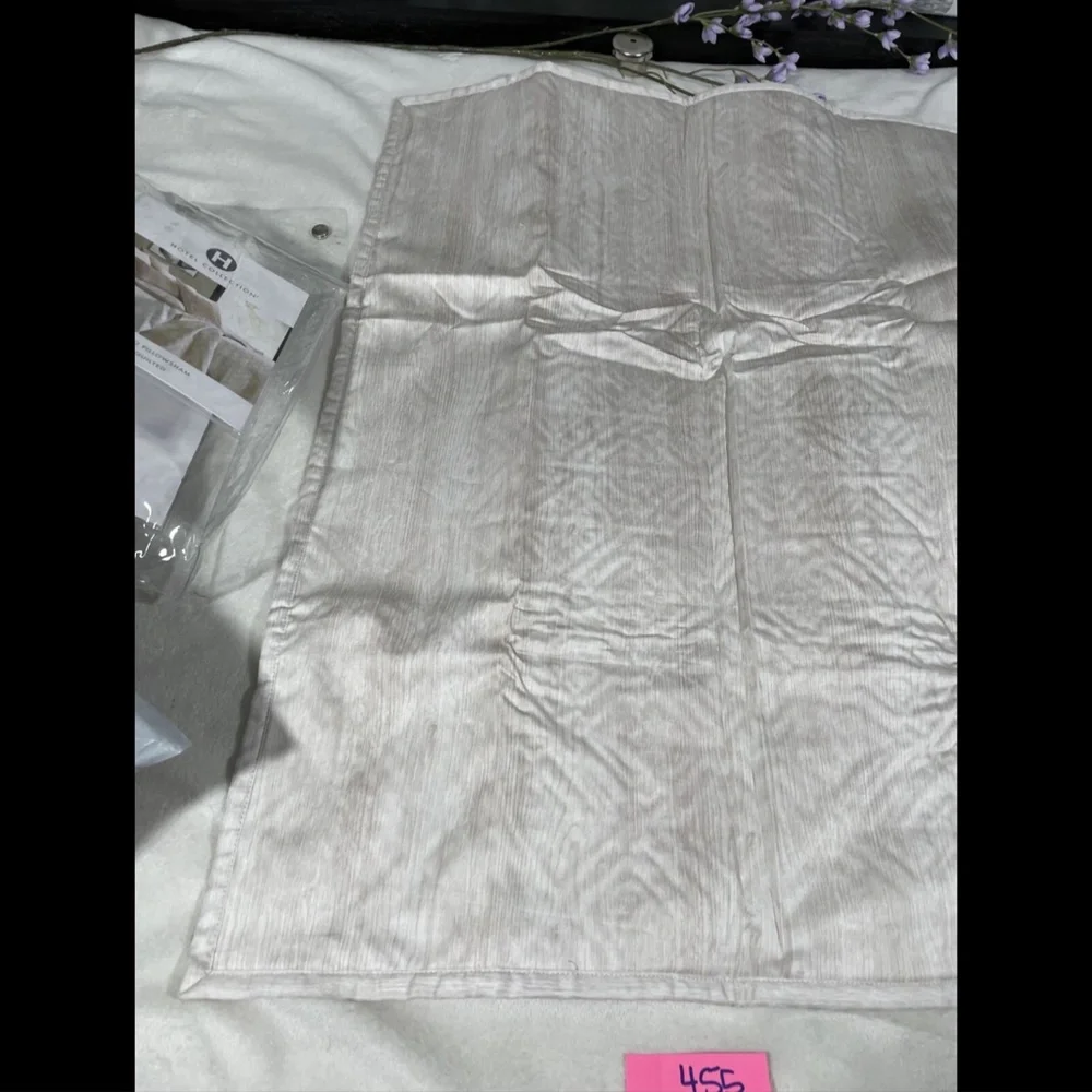 NIB Hotel Collection Woodrose Quilted (1 )‎ Euro European Pillow Sham - Picture 10 of 12